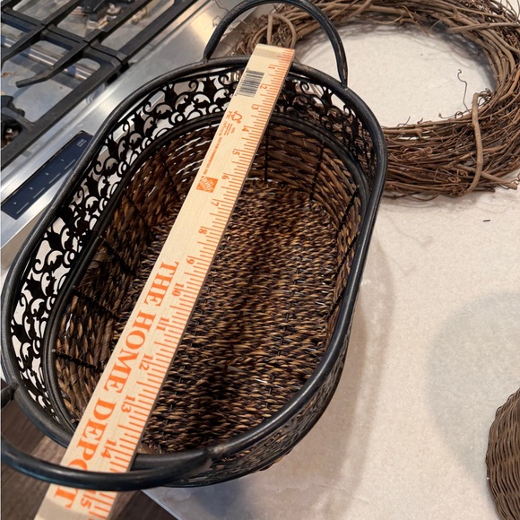 Rustic Wicker Basket Bundle Set - Picture 5 of 8